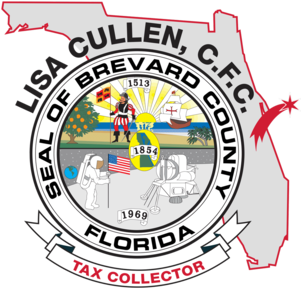 Lisa Cullen C.F.C Seal of Breward County Florida Tax Collector Logo
